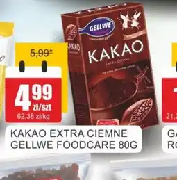 Bingo Kakao extra ciemne Gellwe Foodcare oferta