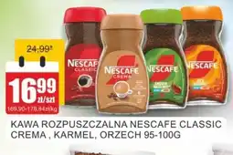 Bingo Kawa rozpuszczalna Nescafe Classic, Crema, Karmel, Orzech oferta