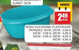 Bingo Miski kuchenne plastikowe okrągłe oferta