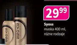 Drogerie Polskie Syoss maska oferta