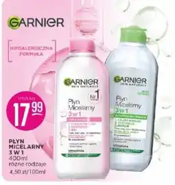 Jaśmin Płyn micelarny Garnier 3w1 oferta
