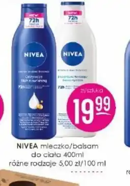 Jaśmin Nivea mleczko/balsam do ciała oferta