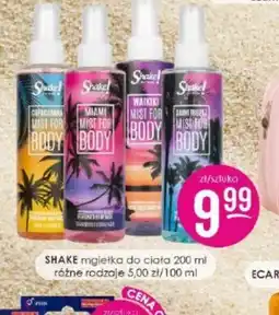 Jaśmin Shake! mgiełka do ciała oferta