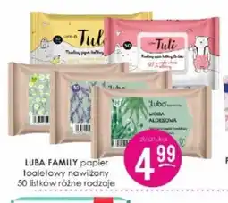 Jaśmin Luba Family papier toaletowy nawilżony oferta