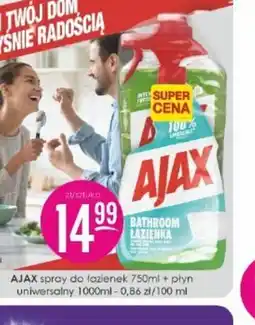 Jaśmin Ajax spray do łazienek oferta