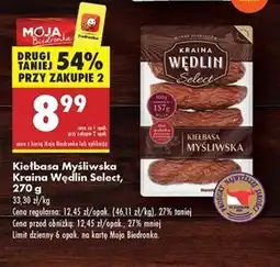 Biedronka Kiełbasa Kraina Wędlin oferta