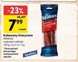 Intermarche Kabanosy Krakus oferta