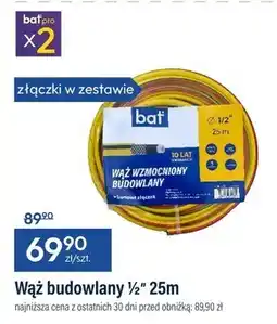 Bat Wąż budowlany oferta