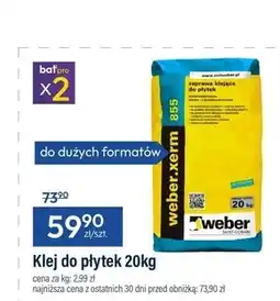Bat Klej do płytek Weber oferta