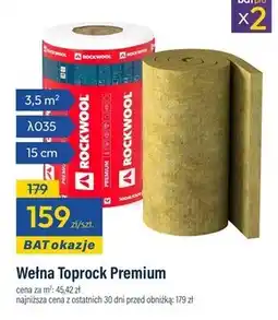 Bat Wełna mineralna Rockwool oferta