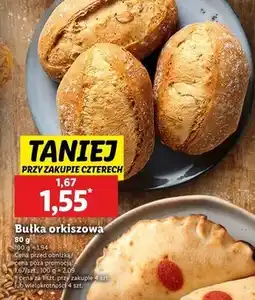 Lidl Bułka orkiszowa oferta