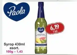 Społem Syrop Paola oferta