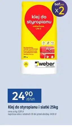 Bat Klej do styropianu Weber oferta