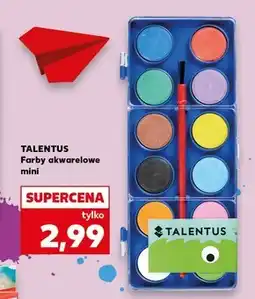 Kaufland Farby akwarelowe Talentus oferta