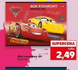 Kaufland Blok rysunkowy Pixar oferta