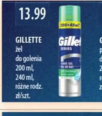 Drogerie Laboo Gillette żel do golenia oferta