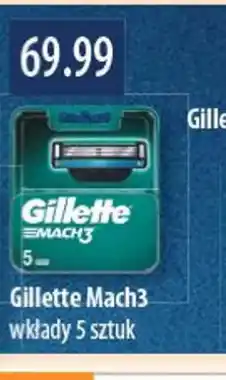 Drogerie Laboo Gillette Mach3 oferta
