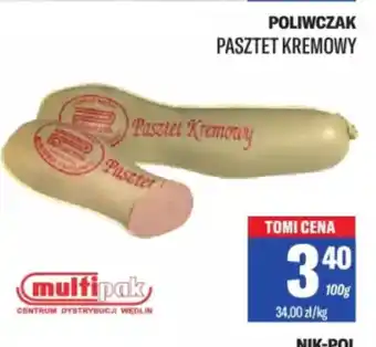 TomiMarkt Pasztet kremowy Poliwczak oferta