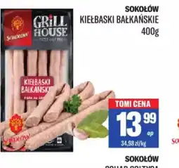 TomiMarkt Kiełbaski Bałkańskie Sokołów oferta