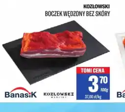 TomiMarkt Boczek wędzony bez skóry Kozłowski oferta
