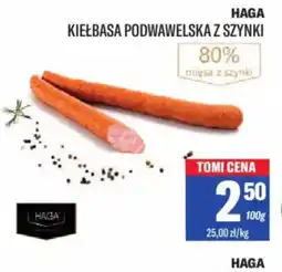 TomiMarkt Kiełbasa podwawelska z szynki Haga oferta