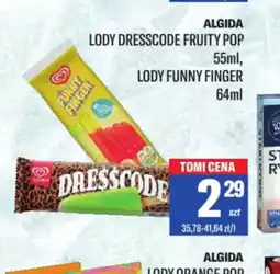 TomiMarkt Lody Algida Dresscode Fruity Pop, Lody Funny Finger oferta