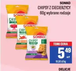 TomiMarkt Chipsy z ciecierzycy Sonko oferta