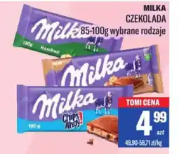 TomiMarkt Czekolada Milka oferta