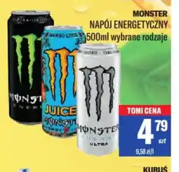 TomiMarkt Napój energetyczny Monster oferta