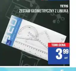 TomiMarkt Zestaw geometryczny z linijką Tetis oferta