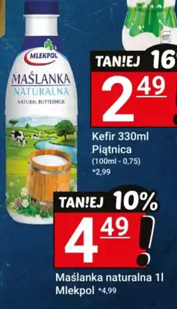 Hitpol Maślanka naturalna Mlekpol oferta