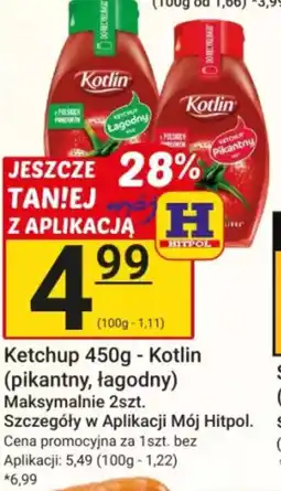 Hitpol Ketchup Kotlin oferta