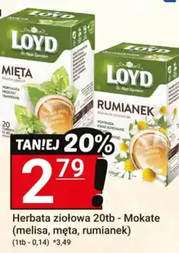 Hitpol Herbata ziołowa 20tbMokate oferta