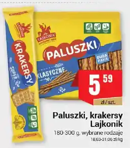 Premium Nasz Sklep Paluszki, krakersy Lajkonik oferta