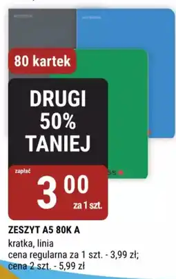 bi1 Zeszyt A5 80K A oferta