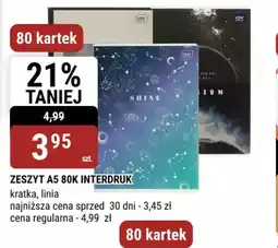 bi1 Zeszyt A5 80K Interdruk oferta