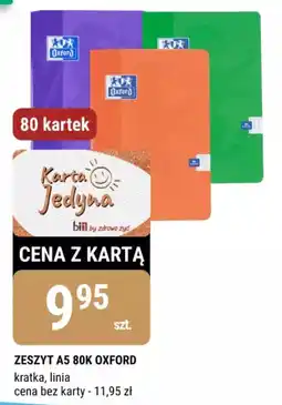 bi1 Zeszyt A5 80K Oxford oferta