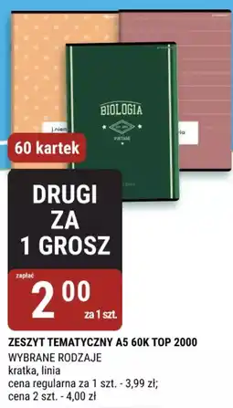 bi1 Zeszyt tematyczny A5 60K Top 2000 oferta