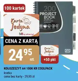 bi1 Kołozeszyt A4 100K KR Coolpack oferta