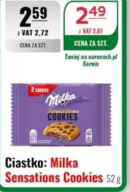 Eurocash Ciastko Milka Sensations Cookies oferta