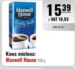 Eurocash Kawa mielona Maxwell House oferta