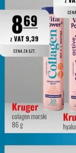 Eurocash Kruger colagen morski oferta