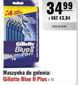 Eurocash Maszynka do golenia Gillette Blue II Plus oferta