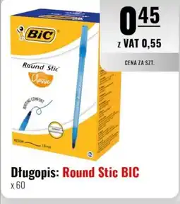 Eurocash Długopis Round Stic BIC oferta