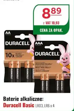 Eurocash Baterie alkaliczne Duracell Basic oferta