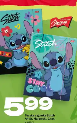 Twój Market Teczka z gumką Stitch A4 St. Majewski oferta