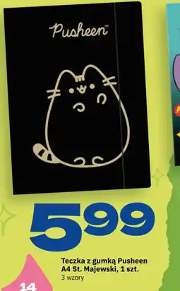 Twój Market Teczka z gumką Pusheen A4 St. Majewski oferta