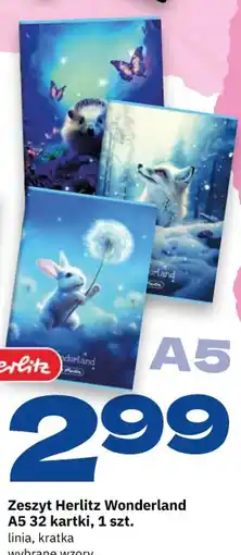 Twój Market Zeszyt Herlitz Wonderland oferta