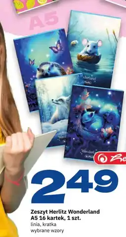 Twój Market Zeszyt Herlitz Wonderland oferta