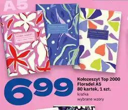 Twój Market Kołozeszyt Top 2000 Floradel A5 oferta